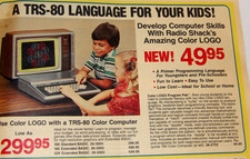 VTG 1983 RADIO SHACK SALE FLYER/TRS-80 Model III COMPUTERS/STEREOS/INTELLIVISION picture