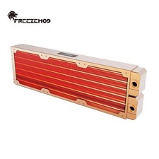 FreezeMod 120mm 240mm 360mm ALL Copper Radiator for PC Water Cooling 45mm Thick picture