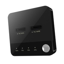 M.2 SATA M.2 NVMe Duplicator Hard Disk Copier Offline Copy Portable 2 Bay picture