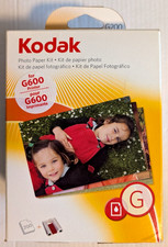 Kodak G200 Photo Paper Kit for G600 Printer - 200 Sheets & 2 Color Cartridges picture