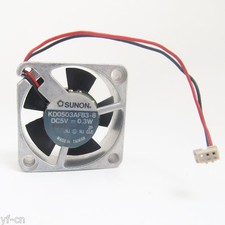 4pcs SUNON KD0503AFB3-8 30x30x10mm 3010 5V 0.3W Aluminum Frame DC Cooling fan picture