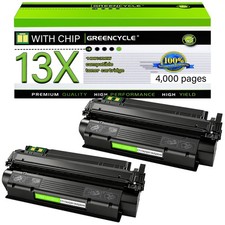13X Toner Cartridge Compatible for HP Q2613X C7115X 1300 1300n 2 Pack picture