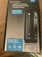 Never Used Motorola Surfboard Extreme Wireless Cable Modem Router picture