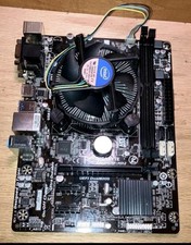 Intel  GA-H81M-HD2 LGA1150 Intel i3-4150 CPU 4GB RAM ATX Case 350W Supply DVD-RW picture