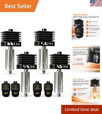 4‑Pack 0.2/0.4/0.6/0.8mm Hotend for Bambu Lab P2S/X2D/H2D/H2S/A1/A1 Mini picture