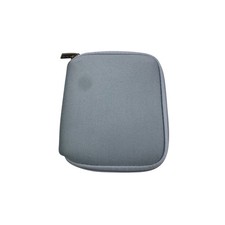 Mosiso Light Blue Padded Tech Accessory Case Zippered Faux Fur Lining Neutral picture
