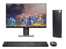 Dell OptiPlex 7070 Ultra AIO i5, Win 11 Pro with P2419H Infinity Edge Monitor picture
