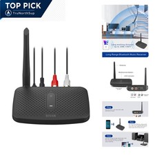 BE-RCA Pro Bluetooth 5.0 Long Range Wireless Adapter RCA Aux for Speakers picture