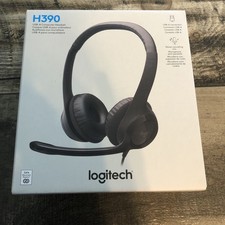 Logitech H390 Over-Head Comfort USB Headset w/ Noise-Canceling Microphone New picture