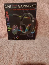 LVLUP 3-in-1 LED Gaming Kit Mouse Headset Mousepad picture