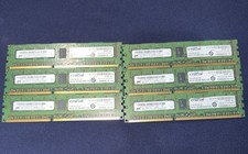 Untested-Crucial Set of 4 x 2GB Server MemoryRAMPC3-10600DDR3CT25672BA1339.M9FMR picture