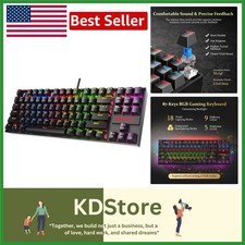 Versatile K552P Gaming Keyboard - 87-Key RGB, Hot-Swappable & Water Resistant picture