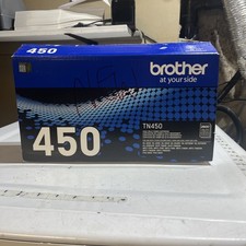 Brother TN450 High Yield  Black Toner Cartridge Genuine BRAND NEW OPEN BOX picture