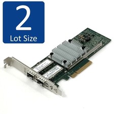 Lot of 2 HP 656244-001 Ethernet 10Gb Dual Port 530SFP+ PCIe Card 652501-001  picture