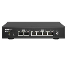 QNAP QSW-2104-2T-A 6-Port (2x 10G 4x 2.5G) Unmanaged Ethernet Switch picture