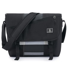 Messenger Bag Men 14 Inch Laptop Crossbody Casual Satchel Shoulder Briefcase picture