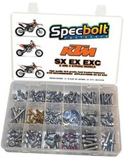 250pc Specbolt Brand Bolt Kit for Maintenance & Upkeep for: KTM SX SX-F EXC picture