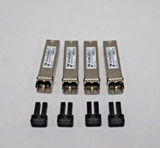 Lot of 4 JDSU PLRXPL-SC-S43-22N 10G SFP+ SR 850nm Fiber Transceiver Modules picture