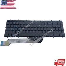 New Black Keyboard w/Blue Backlit For DELL G7 7588 7590 7790 G7 15 7588 M6JTP picture