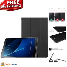 Elegant Slim Case for Galaxy Tab A 10.1 2016 - Trifold Cover & Magnet Closure picture