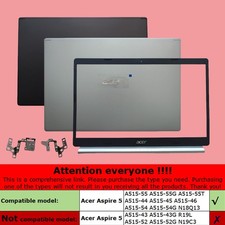 New Back Cover / Bezel / Hinge For Acer Aspire A515-44 A515-45 -46 -54 -55 G T picture