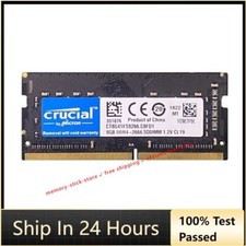 Crucial DDR3 DDR4 RAM 4GB 8GB 16GB 1600 2400 2666MHZ Memory RAM Laptop NoteBook picture