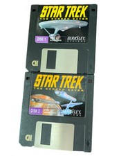 Star Trek Screen Saver Floppy Disk 1992 Macintosh PC 3.5