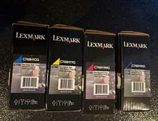 Lexmark High Yield Toner 4-Pack C/M/Y/K for C748/C746 C748H1CG + More picture