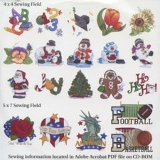 Dakota Collectibles Embroidery Club Feature Collection Dishcloth Scrubbies PC CD picture