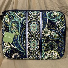 Vera Bradley rhythm blues Quilted Laptop Sleeve Case 11x14 Inches picture