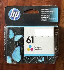 HP 61 Tri Color Ink Cartridge CH562WN Genuine OEM Exp 03/2021 SEALED BOX picture