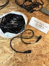 Lot of 5 IEC C14 to C13 Power Cords 3ft Server PC Monitor Cable 18AWG SVT picture