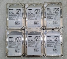 SAS-Lot of 6 Dell ST9600204SS 600gb 10k 2.5in SAS Hard Drive picture