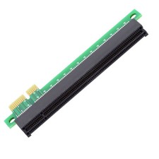 Cablecc PCI-E Express 1x 16x Extender Converter Riser Card Adapter Male Female picture