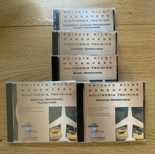 JEPPESEN Private Pilot MANEUVERS 5-CD Set Multimedia Training Software *AVIATION picture