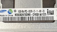 Samsung 16GB DDR3 RDIMM ECC Registered PC3-8500R 240-Pin M393B2K70DM0 picture