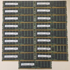 [LOT OF 17] Samsung 32GB DDR4 PC4 2133P LD0 ECC LRDIMM Server Ram picture