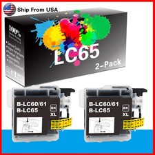 2PK LC65 LC65XL Ink Cartridge for DCP-395CN Printer picture