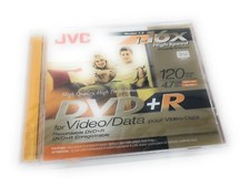 JVC DVD+R 1-16x High-Speed Disc for Video/Data Single Version 1.3 120 Min picture