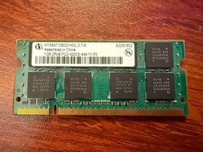 Infineon 1GB SODIMM DDR2 RAM Stick For Laptops (HYS64T128021HDL-3) picture