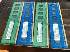 12gb - 2 Elpida 2GB and 2 Samsung 4gb PC3-10600U-9-10-B0 - 4 sticks total picture