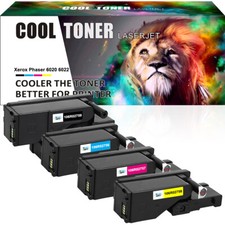 4-Pack Toner Set for Xerox WorkCentre 6027 6025 Phaser 6022 6020 106R02759 picture