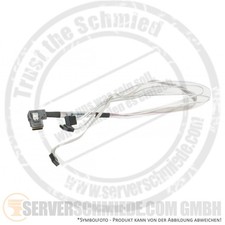 Supermicro 60cm SAS SATA Cable 1x SFF-8087 Angle 2x SATA 55cm 1x 8pin 60cm CBL- picture