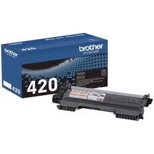 Genuine Brother TN420 Black Toner, New Sealed Box, We Ship Fast picture