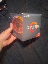 (FAN ONLY) AMD Ryzen 7 2700X 8-Core 16-Thread Processor Wraith Prism LED Cooling picture