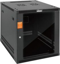12U Wall Mount Rack Cabinet, Heavy-Duty 176 Lbs High Load Capacity, 19” Enclosed picture