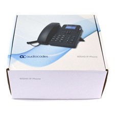 NEW Audiocodes 405HDG Business Full Duplex IP Phone w/ Backlit Multilingual LCD picture