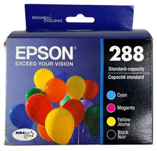 Genuine Epson 288 Magenta Yellow Cyan Black Ink Cartridges BB- 02/2026 BRAND NEW picture