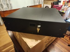 3U Rack Drawer - Steel - Locking - Ball-Bearing Slides - Fits Audio/IT Racks picture