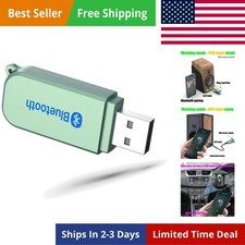 Bluetooth 5.3 Car Adapter with Mics and Noise Cancellation, USB AUX Bluetooth... picture